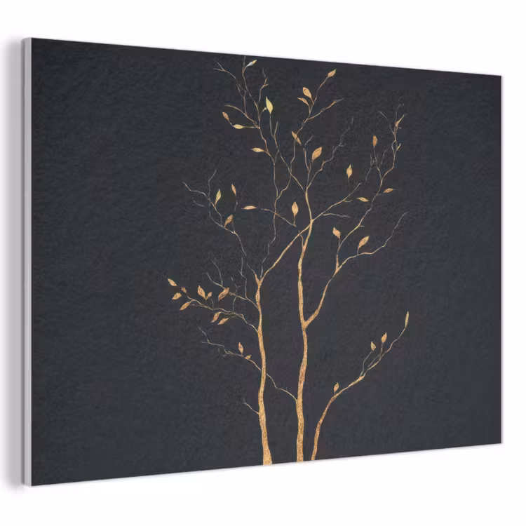 Acoustic Felt - Branches - Leaves - Black — 1