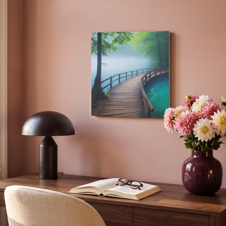 Acoustic Felt - Bridge - Water - River - Forest — 4