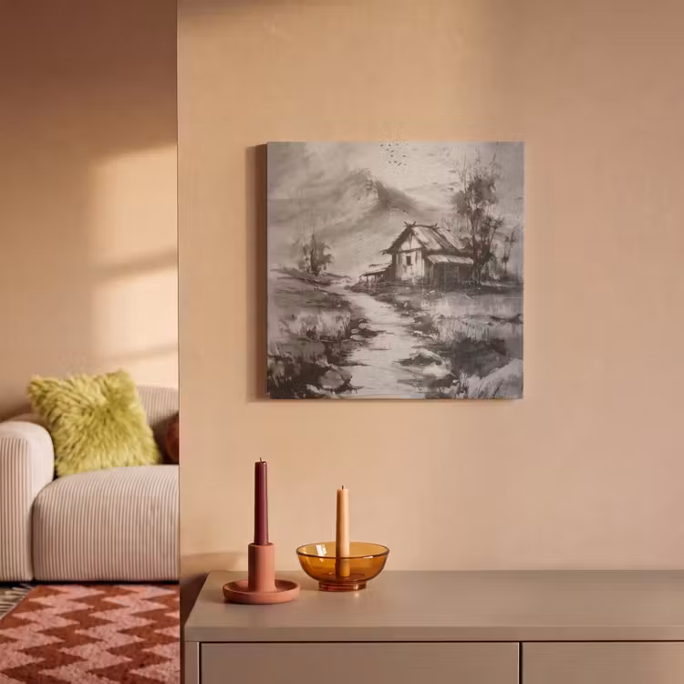 Acoustic Felt - Cabin - Gray - Mountains - Misty — 2