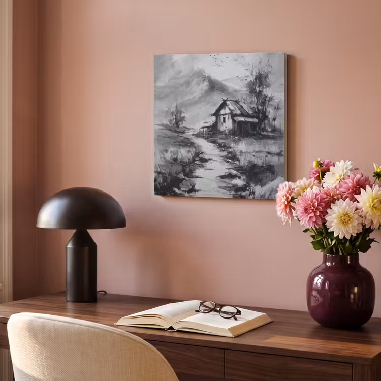Acoustic Felt - Cabin - Gray - Mountains - Misty — 4