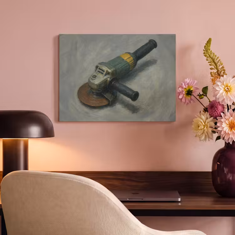Acoustic Felt - Angle grinder - Painting - Tools — 4