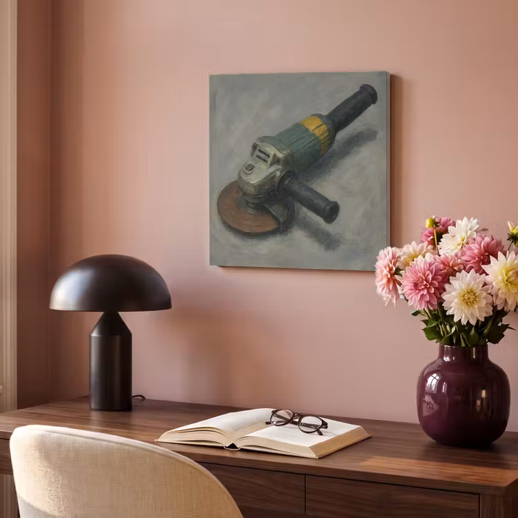 Acoustic Felt - Angle grinder - Painting - Tools — 4