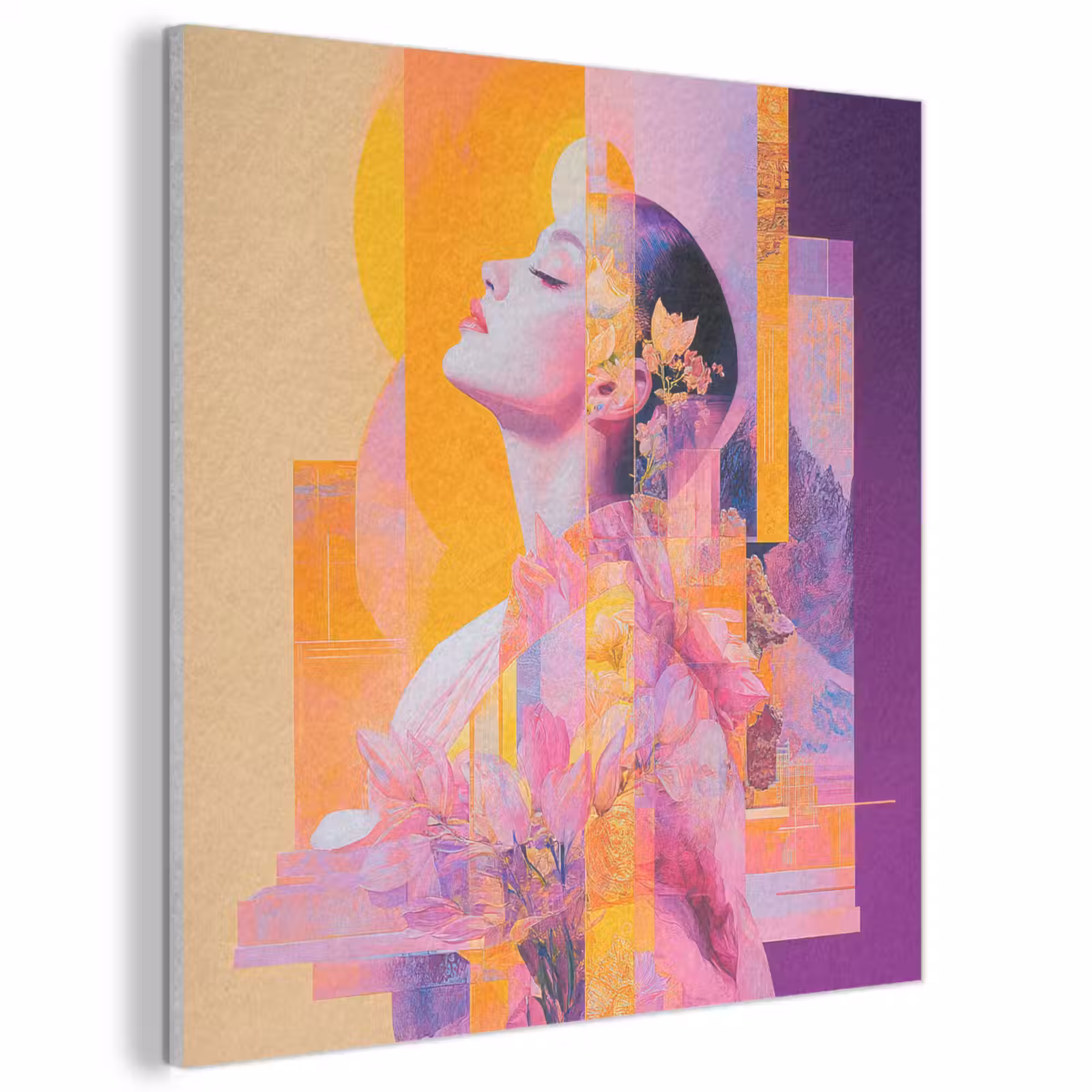 Acoustic Felt - Abstract - Portrait - Woman - Colorful — 1