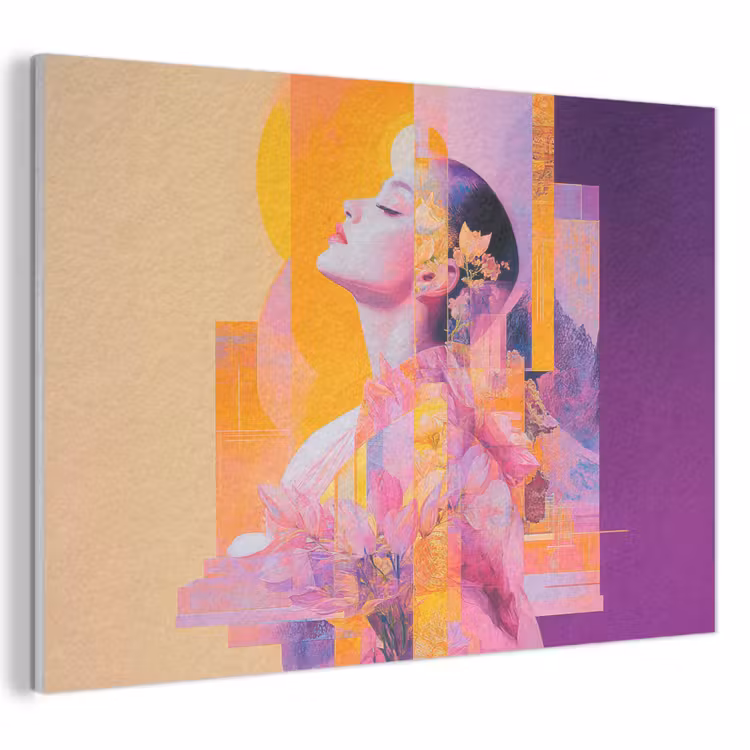 Acoustic Felt - Abstract - Portrait - Woman - Colorful — 1