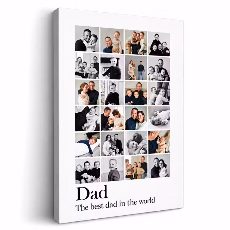 Canvas - Dad Collage — 1