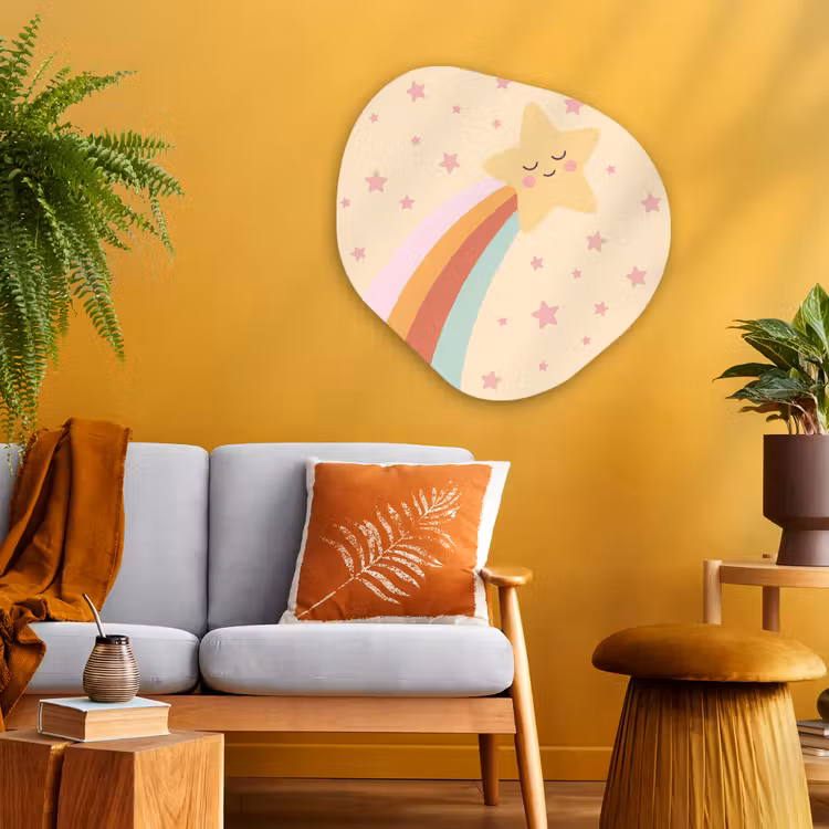 Organic - Glass - Star - Rainbow - Night - Illustration - Pastel — 3