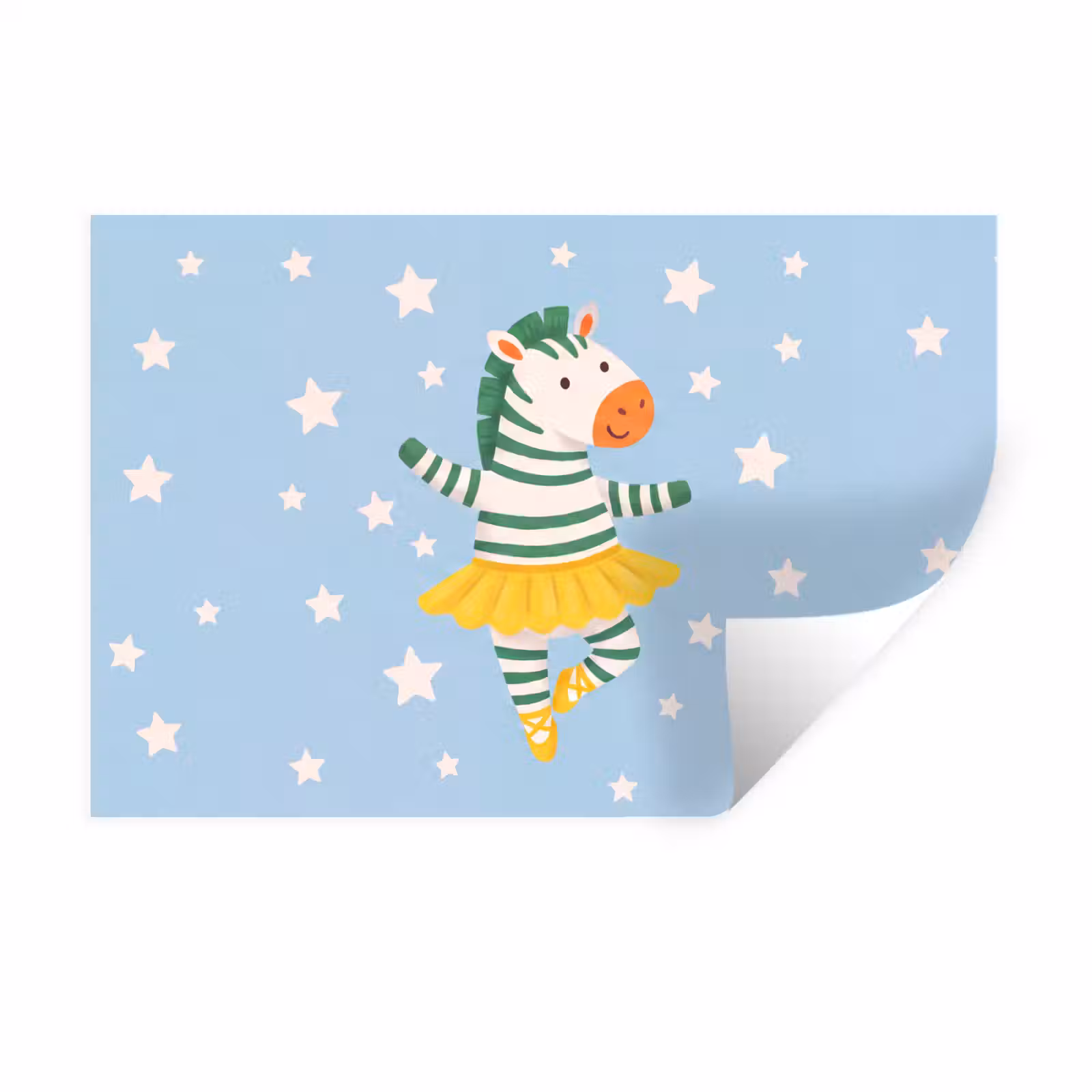 Wall Sticker - Animals - Dance - Illustration - Children's Room - Stars — 1
