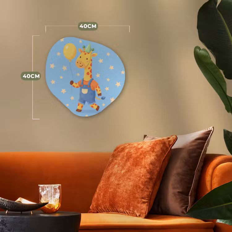 Organic - Forex - Animals - Giraffe - Balloon - Party - Children's Room — 4