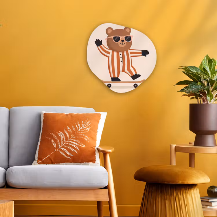 Organic - Forex - Animals - Skateboard - Game - Cartoon - Pink — 3