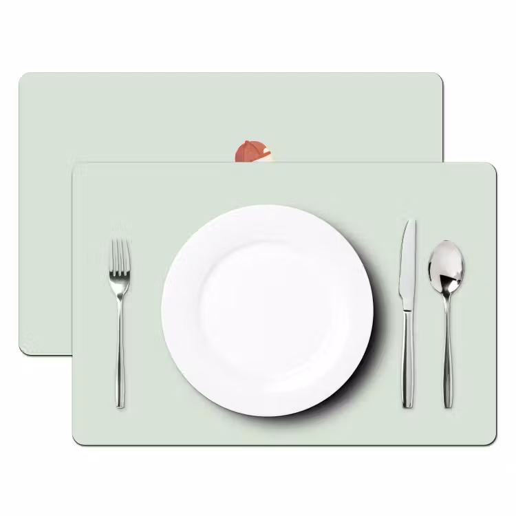 Placemat - 6 pieces - Bird - Skateboard - Animals - Cartoon - Playful — 2
