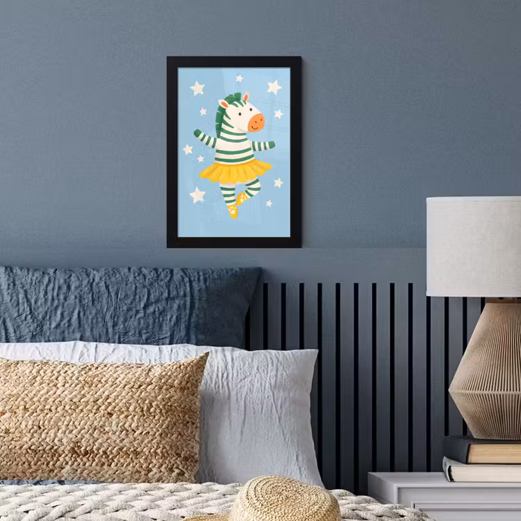 Framed Prints - Animals - Dance - Illustration - Children's Room - Stars — 3