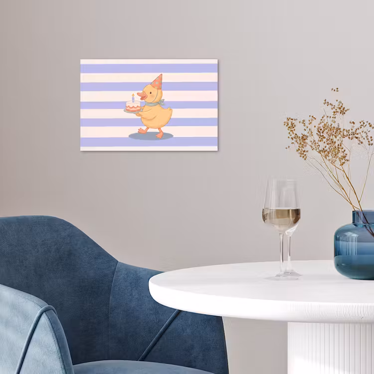 Poster - Bird - Party - Cake - Children - Illustration — 4