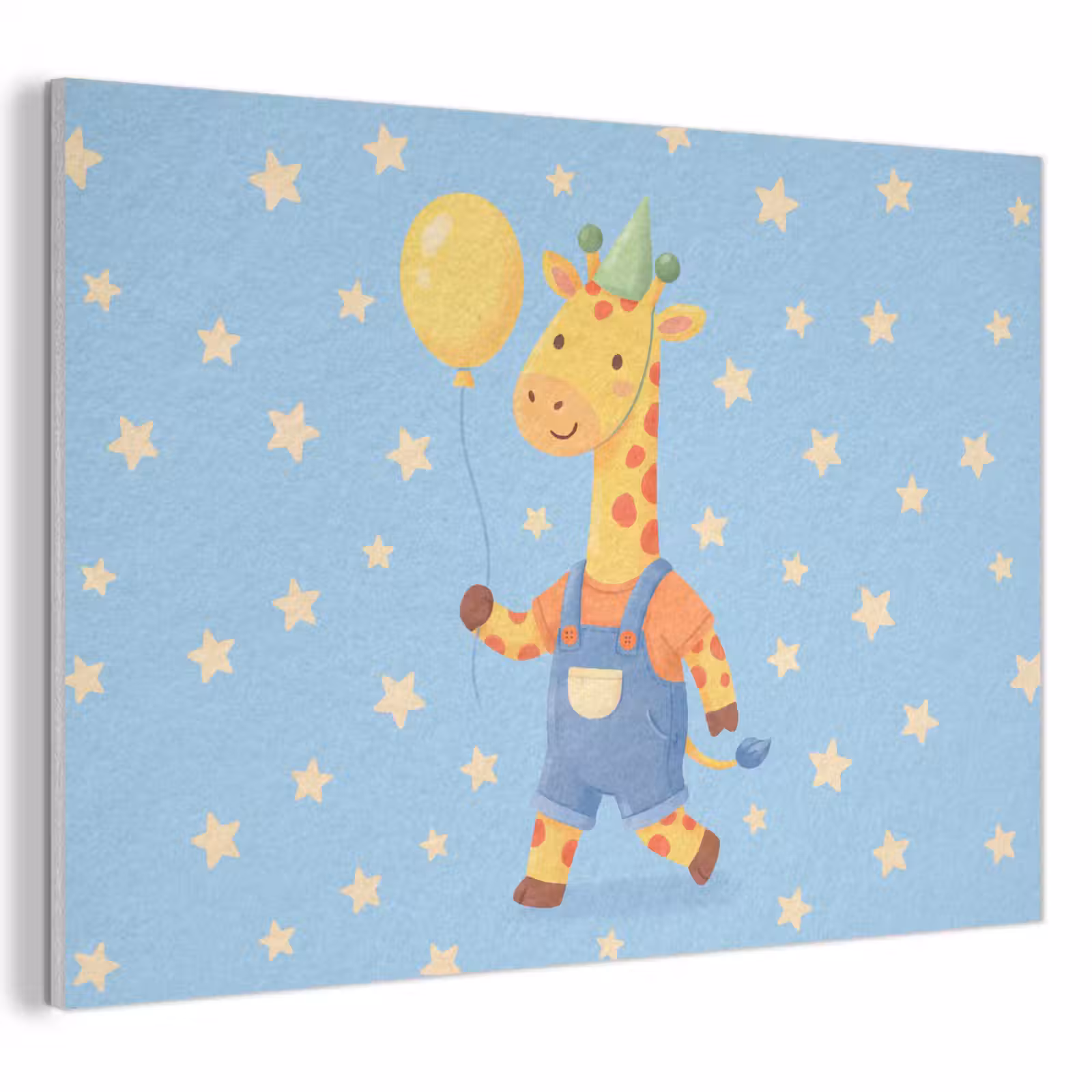 Acoustic Panel - Animals - Giraffe - Balloon - Party - Children's Room — 1