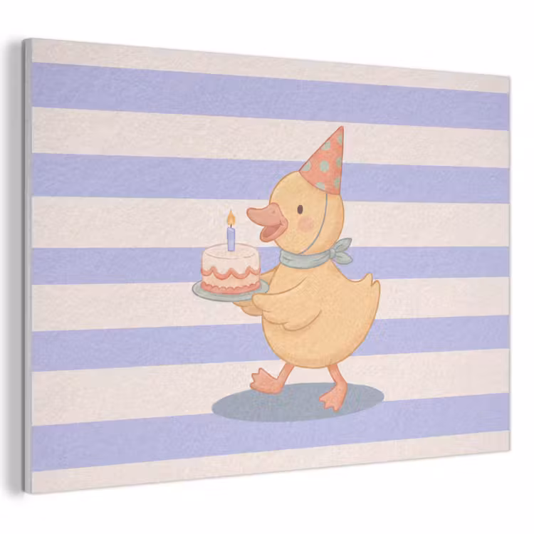 Acoustic Panel - Bird - Party - Cake - Children - Illustration — 1