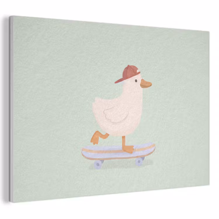 Acoustic Panel - Bird - Skateboard - Animals - Cartoon - Playful — 1