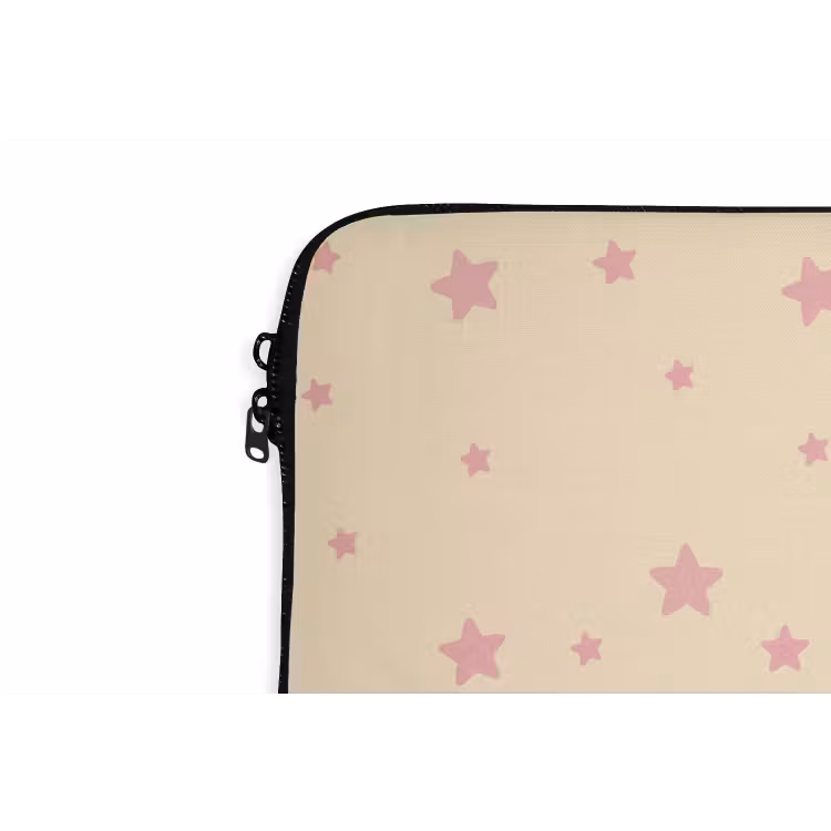 Laptop Sleeve - Star - Rainbow - Night - Illustration - Pastel — 5