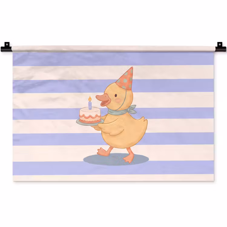 Wall Hanging - Bird - Party - Cake - Children - Illustration — 1