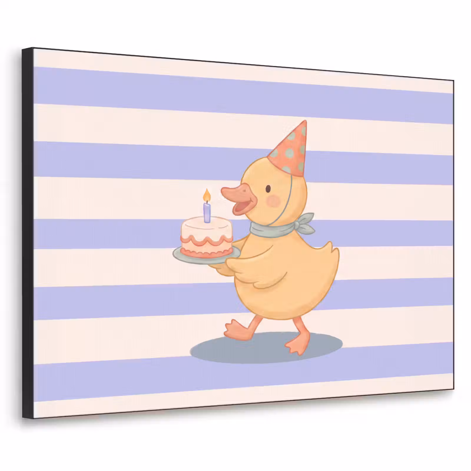 Art Frame - Bird - Party - Cake - Children - Illustration — 1