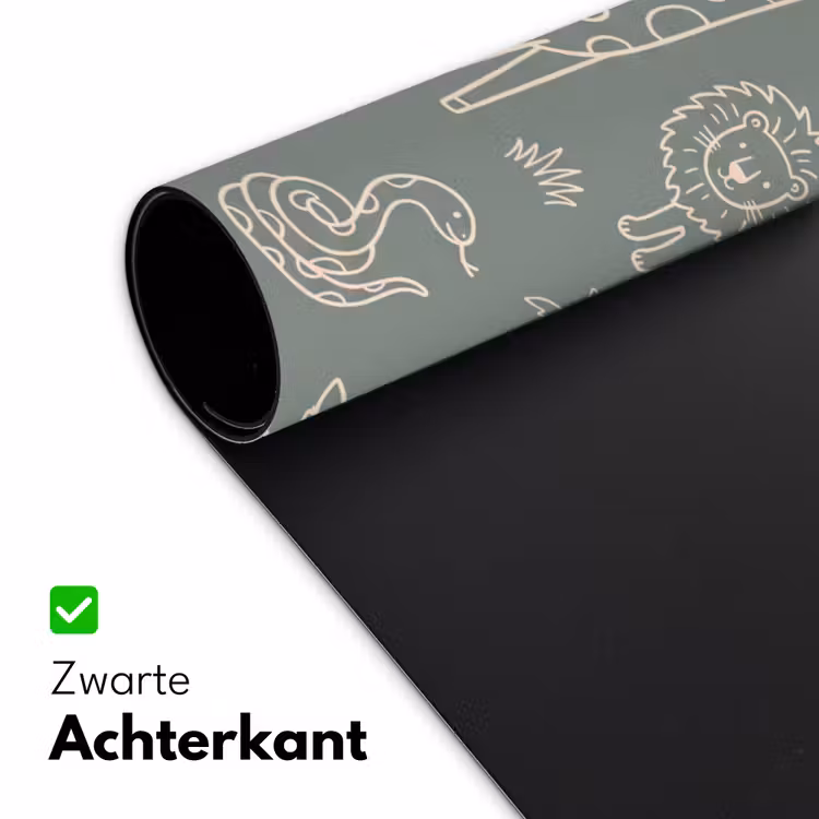 Desk Mat - Animals - Safari - Pattern - Illustration - Green — 5