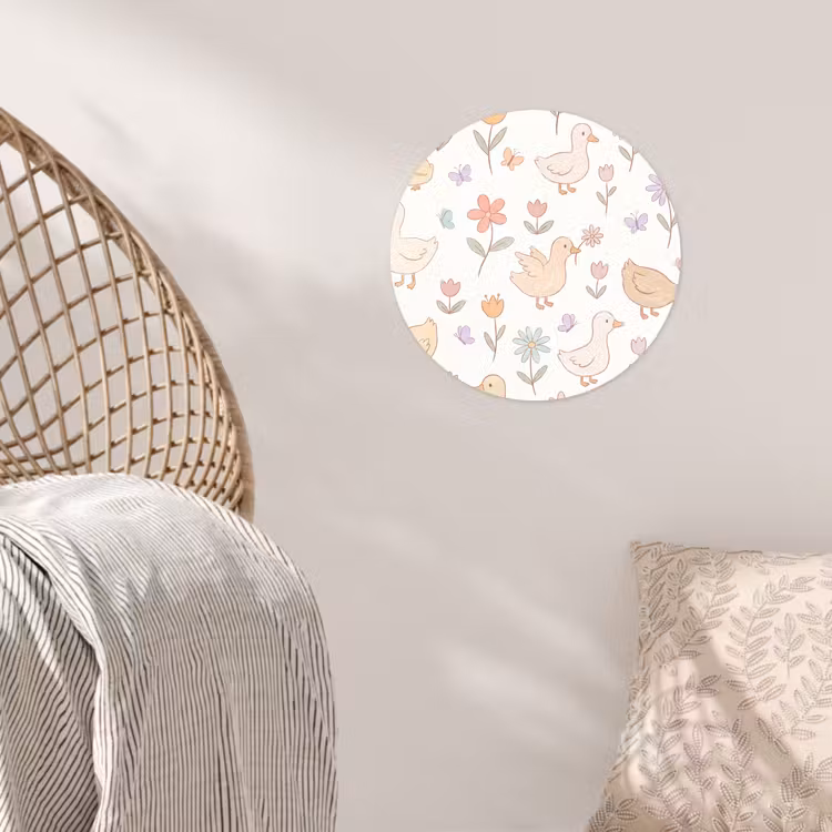 Wallpaper Circle - Birds - Flowers - Patterns - Pastel - Animals — 5