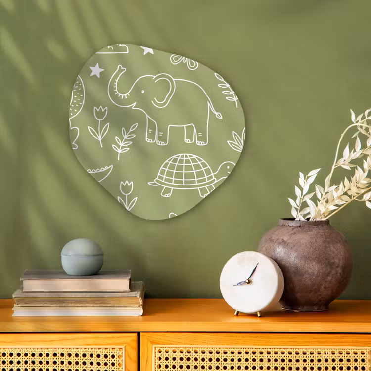Organic - Forex - Animals - Pattern - Illustration - Nature - Green — 2