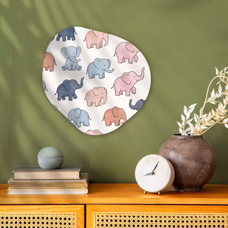 Organic - Forex - Animals - Pattern - Kids' Room - Pastel - Playful — 2
