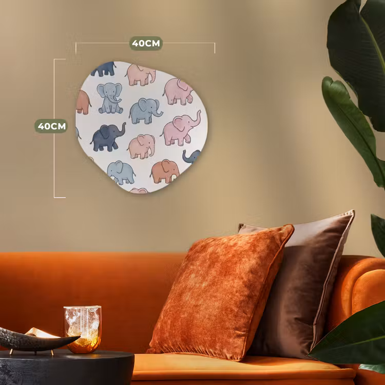Organic - Forex - Animals - Pattern - Kids' Room - Pastel - Playful — 4