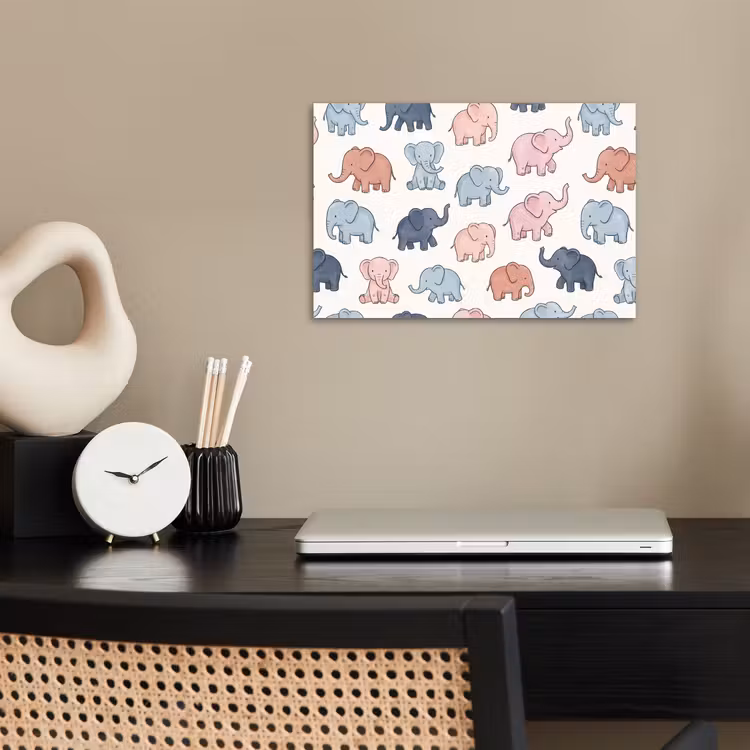 Poster - Animals - Pattern - Kids' Room - Pastel - Playful — 2
