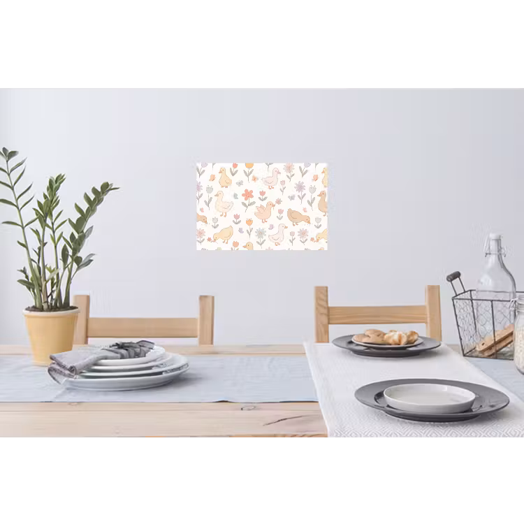 Wall Sticker - Birds - Flowers - Patterns - Pastel - Animals — 3