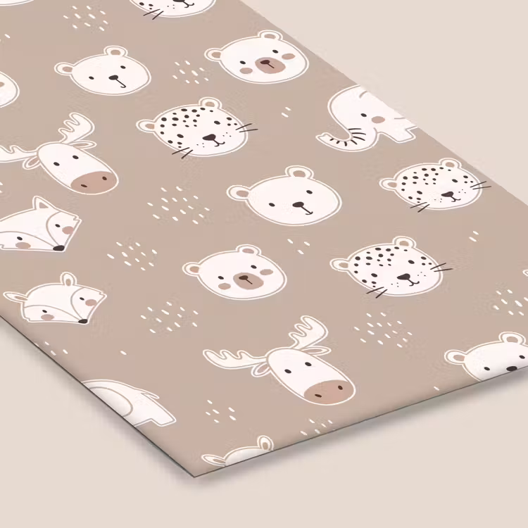 Framed Prints - Animals - Pattern - Illustration - Modern - Beige — 6