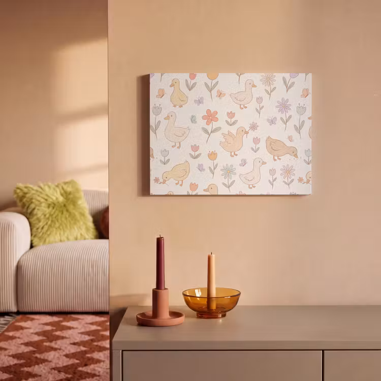 Acoustic Panel - Birds - Flowers - Patterns - Pastel - Animals — 2