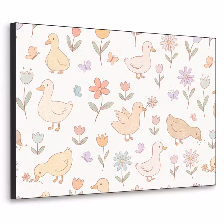Art Frame - Birds - Flowers - Patterns - Pastel - Animals — 1