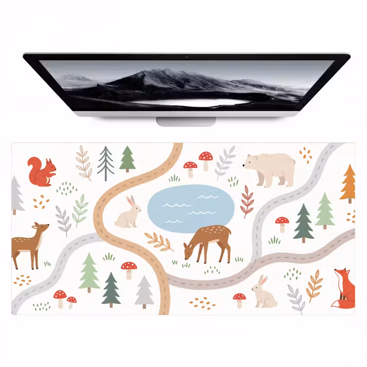 Desk Mat - Animals - Forest - Illustration — 1