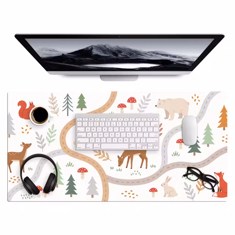 Desk Mat - Animals - Forest - Illustration — 4