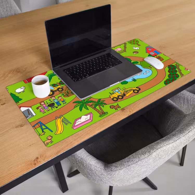 Desk Mat - Countryside - Animals - Cartoon — 3