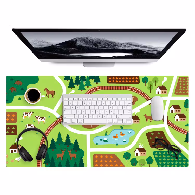Desk Mat - Countryside - Animals - Illustration — 4