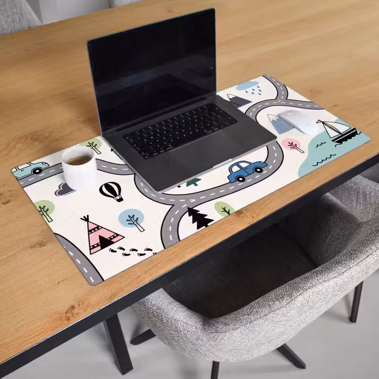 Desk Mat - Map - City - Kid-Friendly — 3