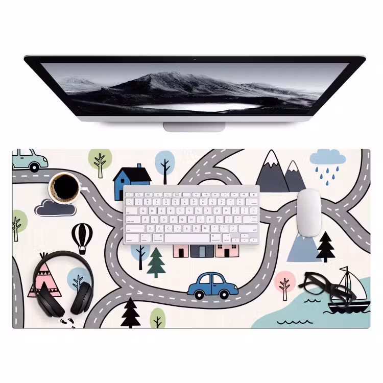 Desk Mat - Map - City - Kid-Friendly — 4