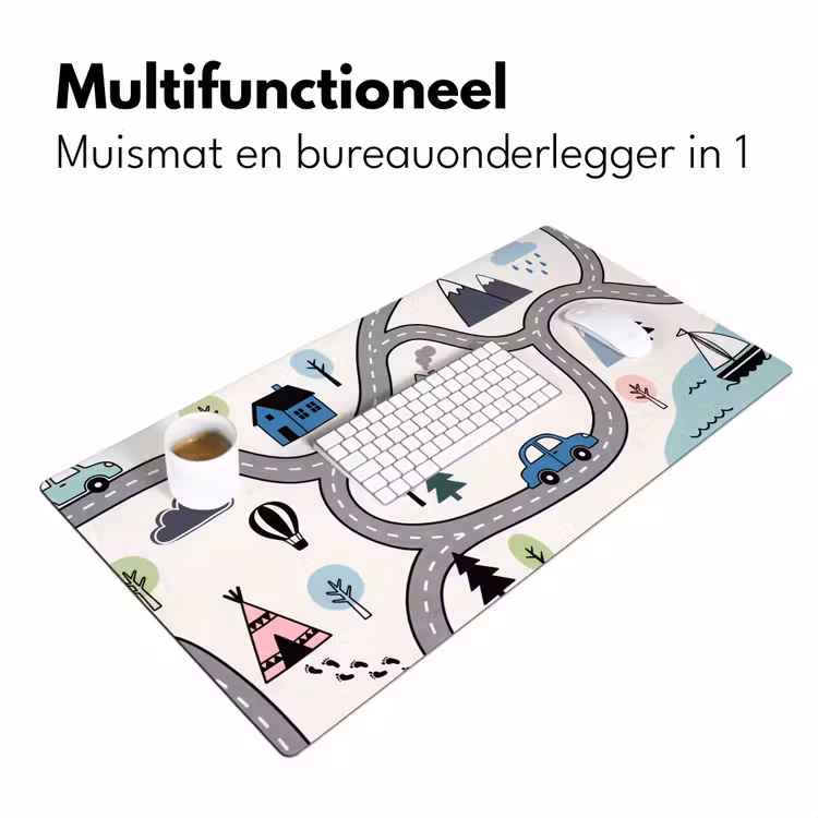 Desk Mat - Map - City - Kid-Friendly — 7