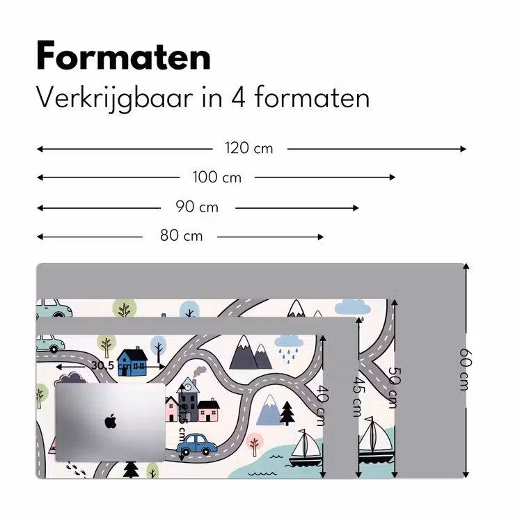Desk Mat - Map - City - Kid-Friendly — 8