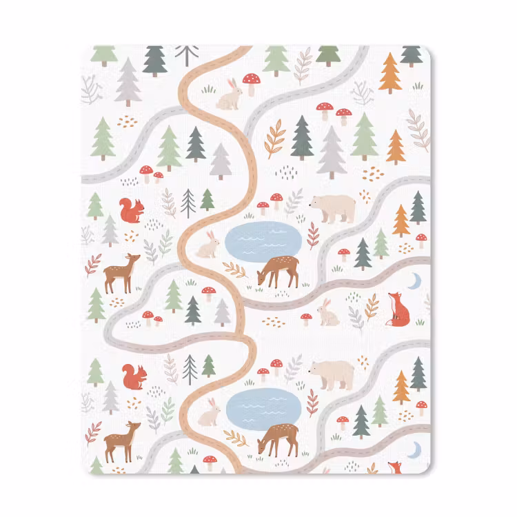 Mouse Pad - Animals - Forest - Illustration — 1