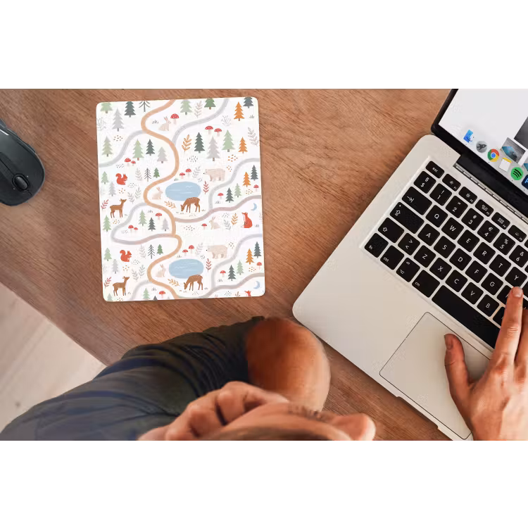 Mouse Pad - Animals - Forest - Illustration — 2