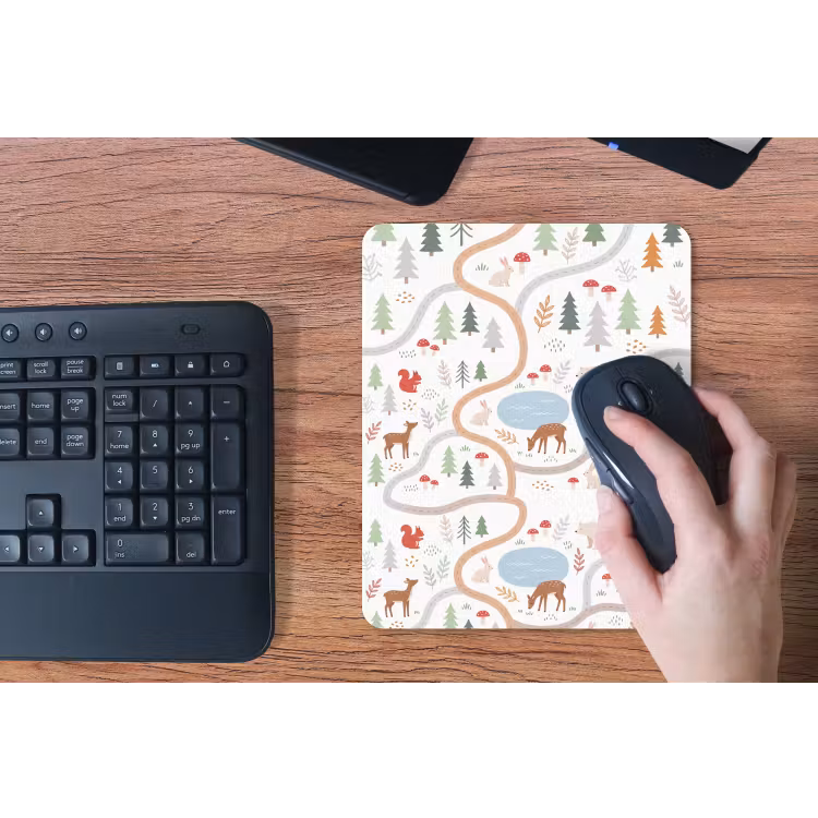 Mouse Pad - Animals - Forest - Illustration — 3