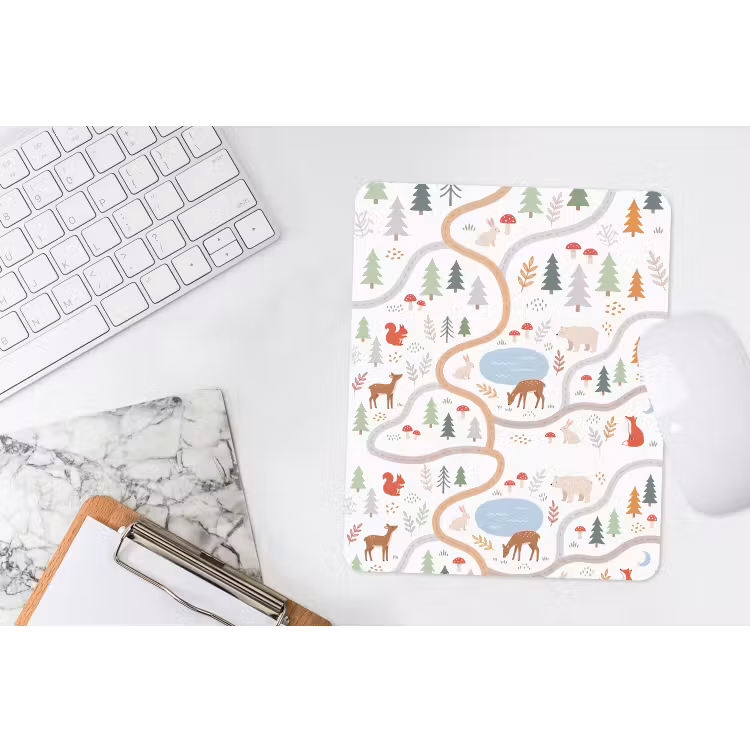 Mouse Pad - Animals - Forest - Illustration — 4