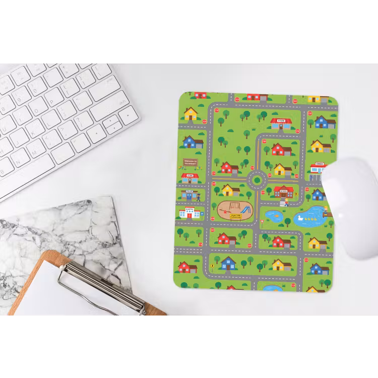 Mouse Pad - City - Roads - Cartoon — 4