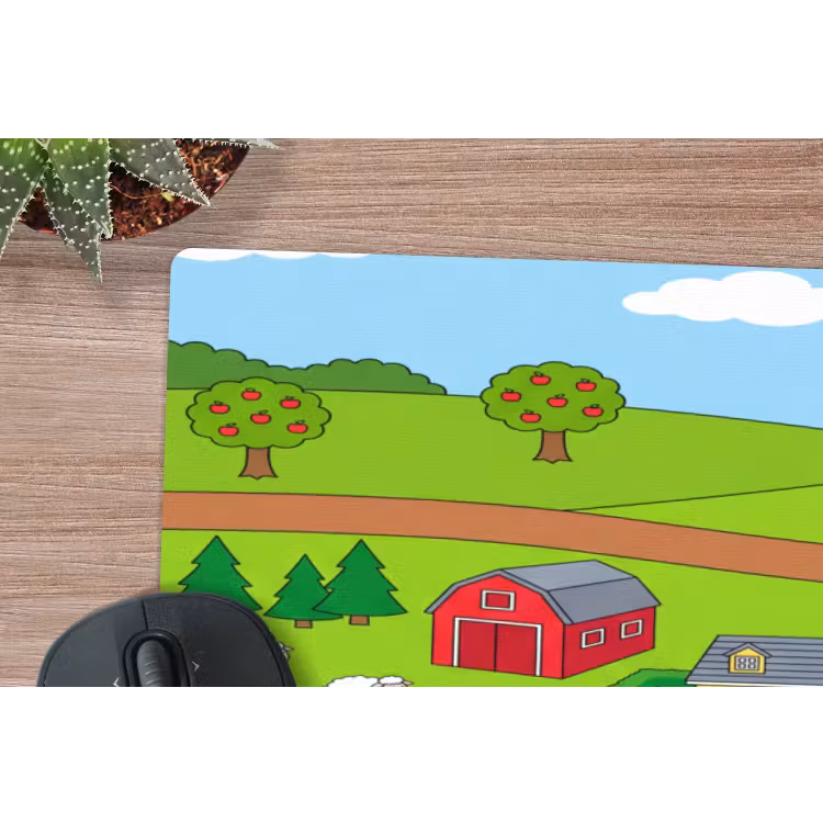 Mouse Pad - Countryside - Animals - Cartoon — 5