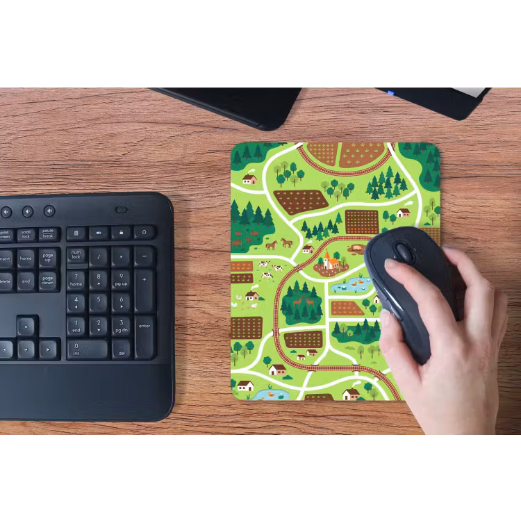 Mouse Pad - Countryside - Animals - Illustration — 3