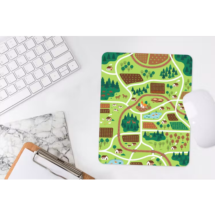 Mouse Pad - Countryside - Animals - Illustration — 4
