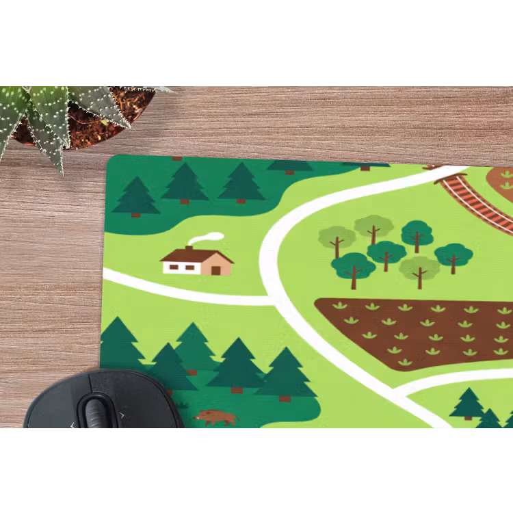 Mouse Pad - Countryside - Animals - Illustration — 5