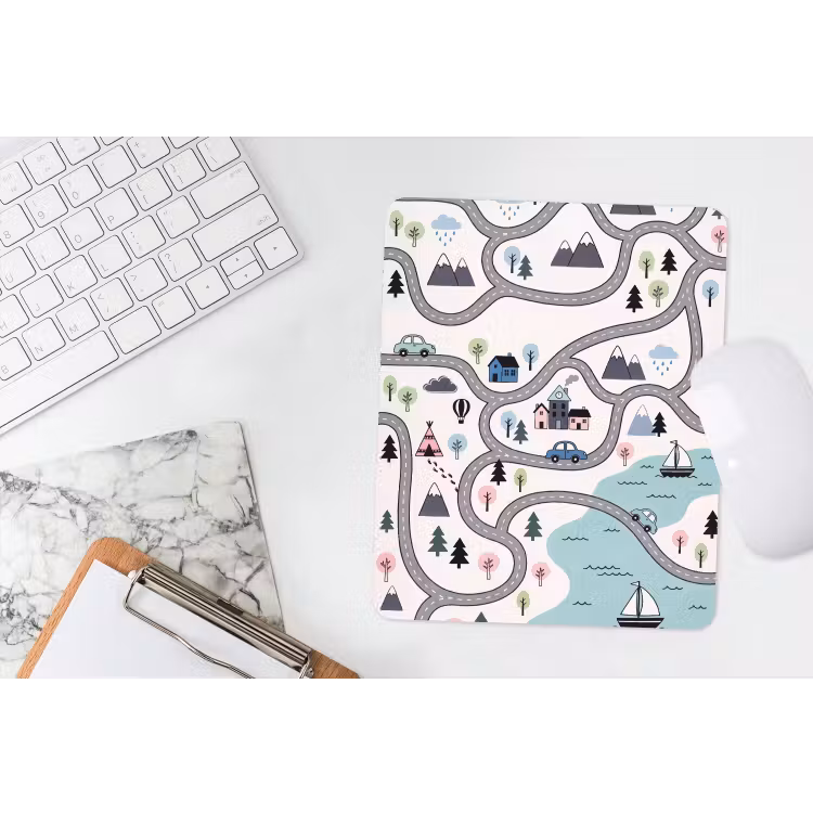 Mouse Pad - Map - City - Kid-Friendly — 4
